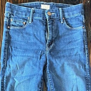 Mother Denim USA High Waisted Looker Ankle 24